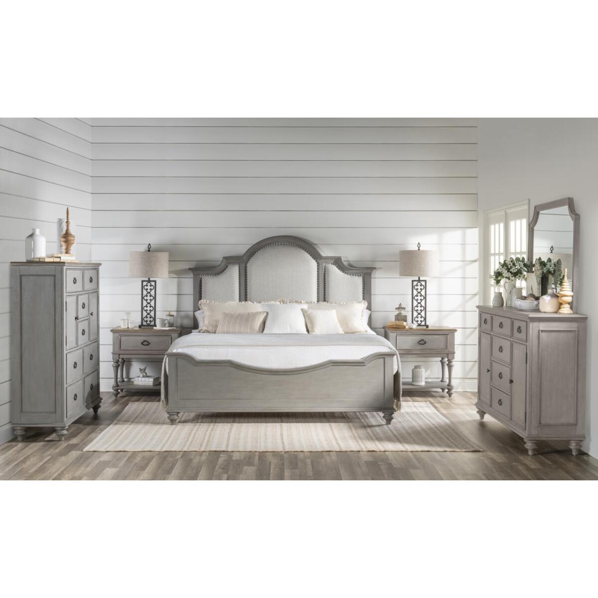 Open Nightstand Nightstands Gray 6