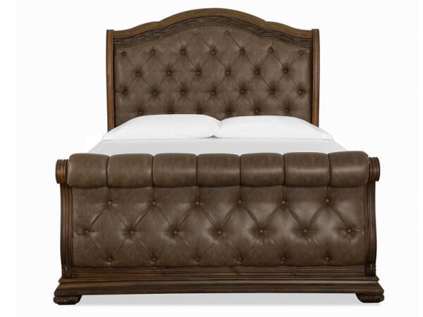 Durango Complete Queen Upholstered Sleigh Bed Beds Beds