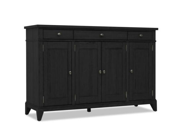 Credenza Dining Storage Black