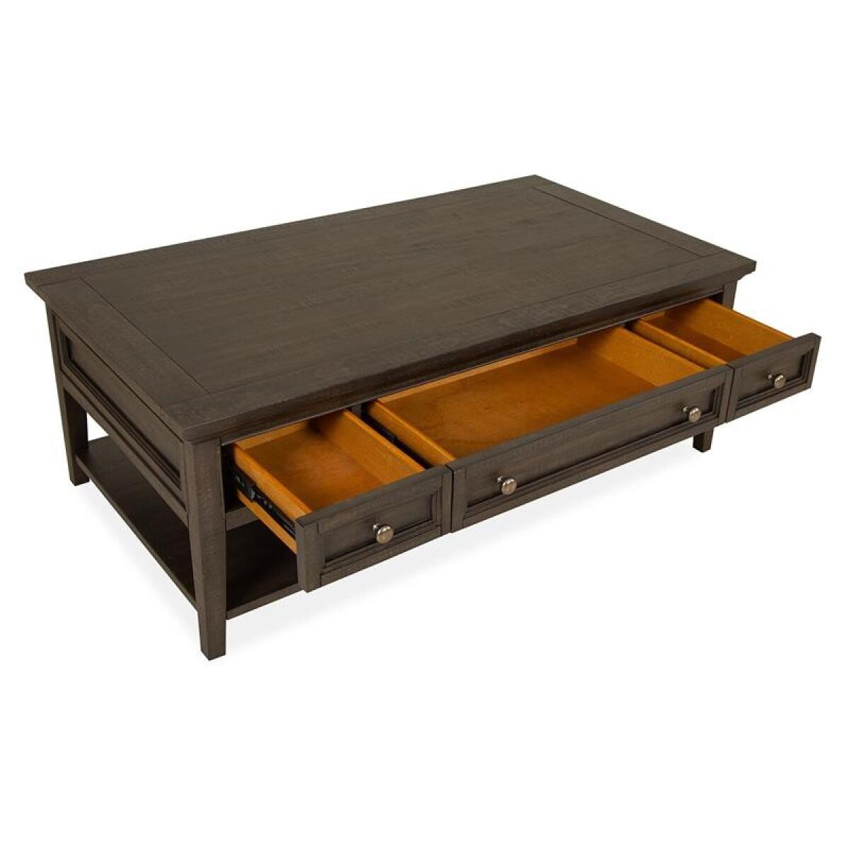 Westley Falls Rectangular Cocktail Table w/Casters - Image 7