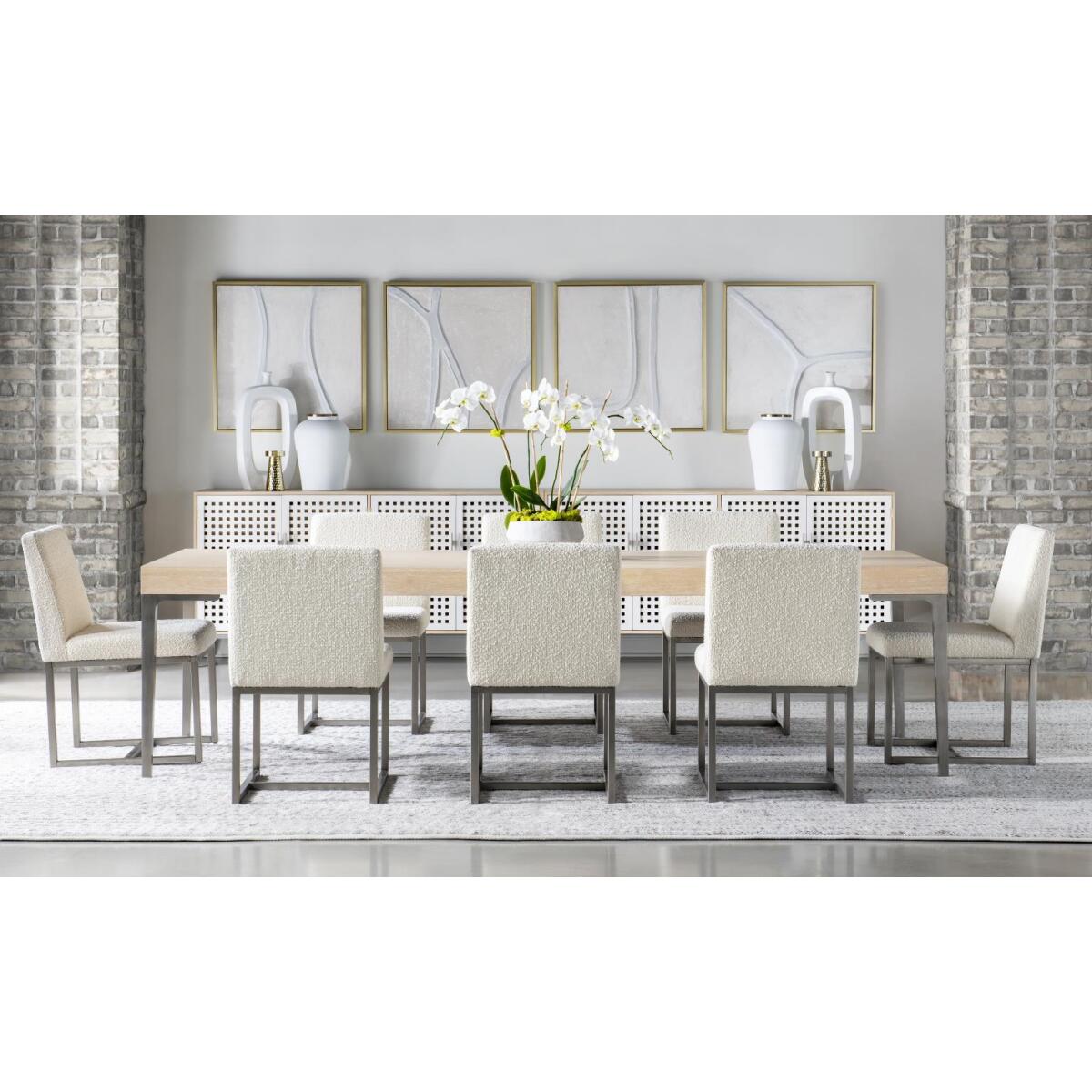 Complete Leg Table With One Leaf Dining Sets Brown 13