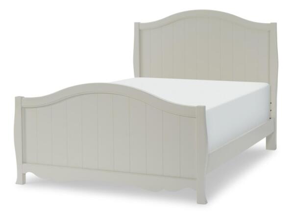 Complete Panel Bed Full 4/6 Youth Beds Cream