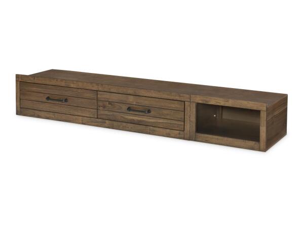 Underbed Storage Unit Brown Finish Bed Parts Bed Parts