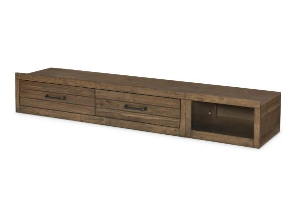 Underbed Storage Unit Brown Finish Bed Parts Bed Parts