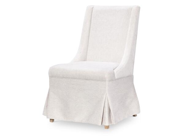 Slip Covered Chair Chairs & Benches Aged Driftwood