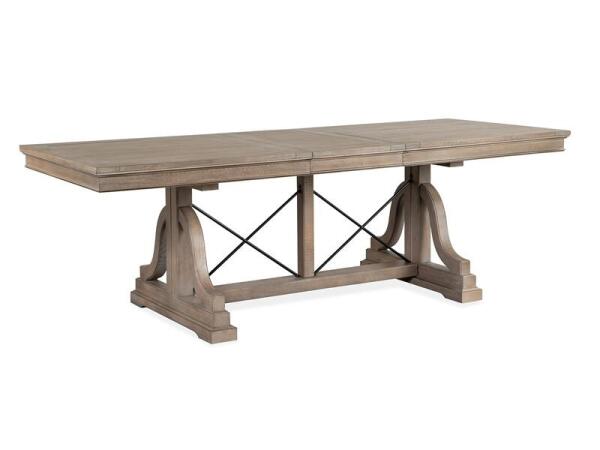 Paxton Place Trestle Dining Table - Image 7