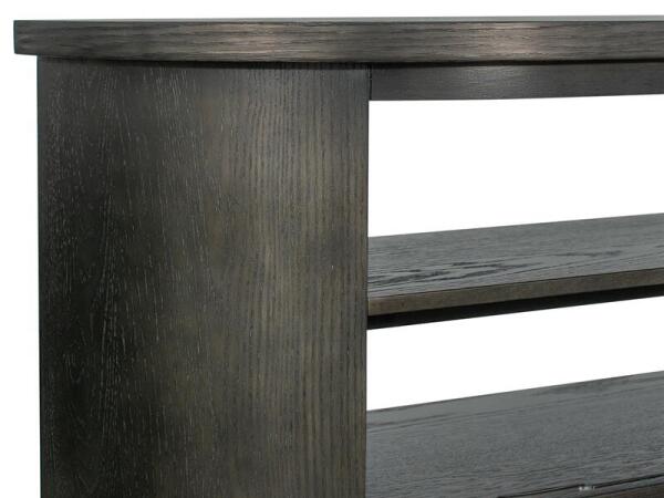 Bosley T5762-75 Brown Demilune Console - Image 3