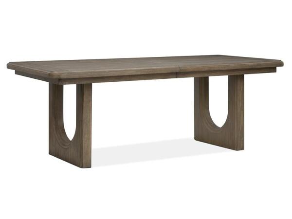 Westbourne Trestle Dining Table Dining Tables Brown 10