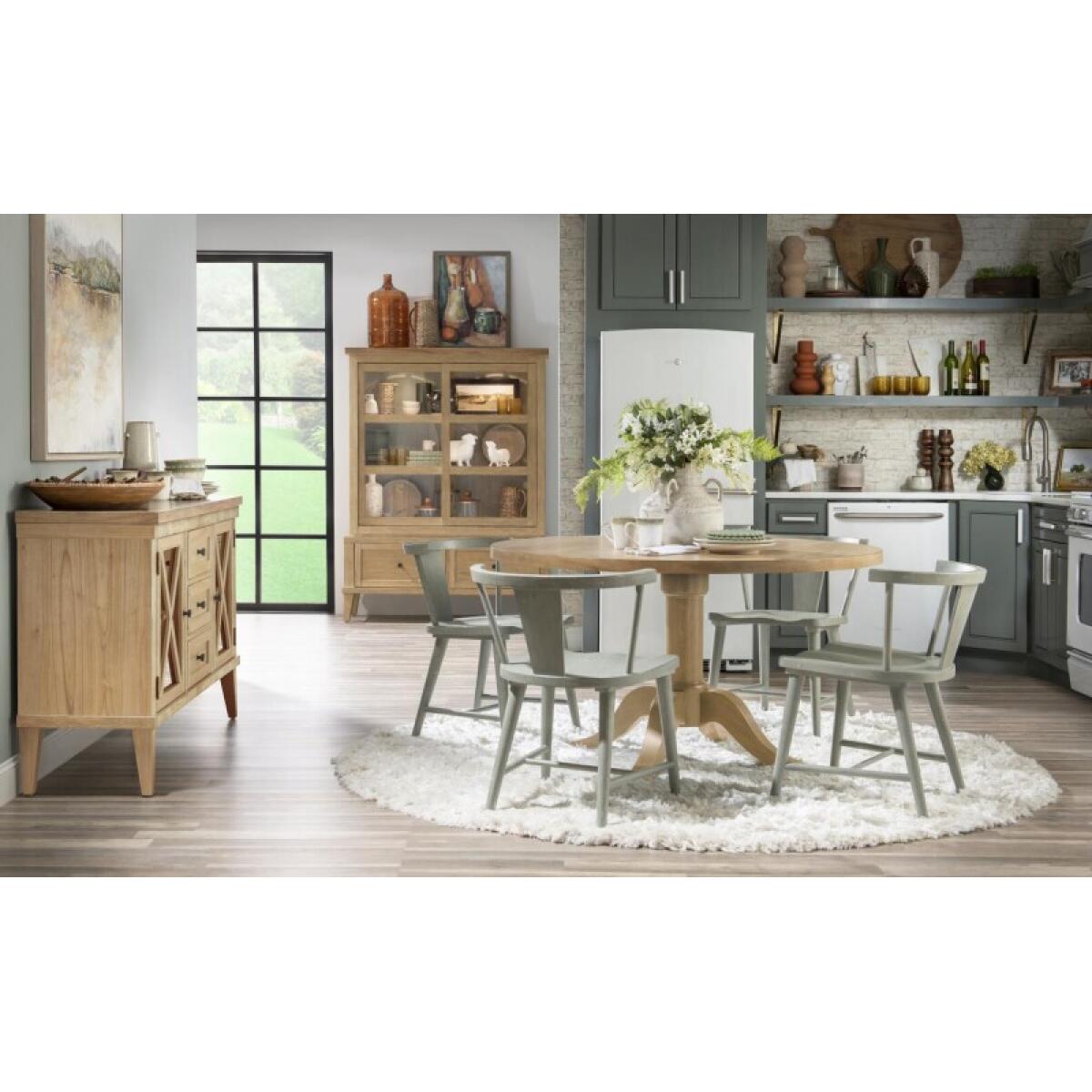 Complete Round Dining Table - Image 4