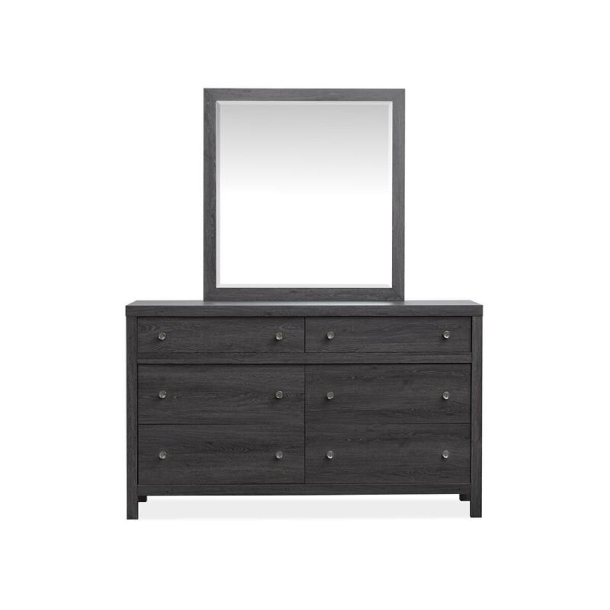 Merrifield - Black Double Drawer Dresser - Image 2