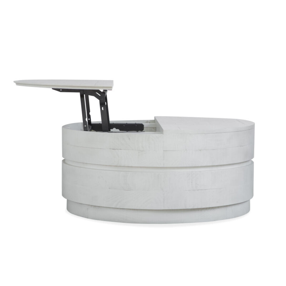 Round Lift Top Cocktail Table w/Casters - Image 4