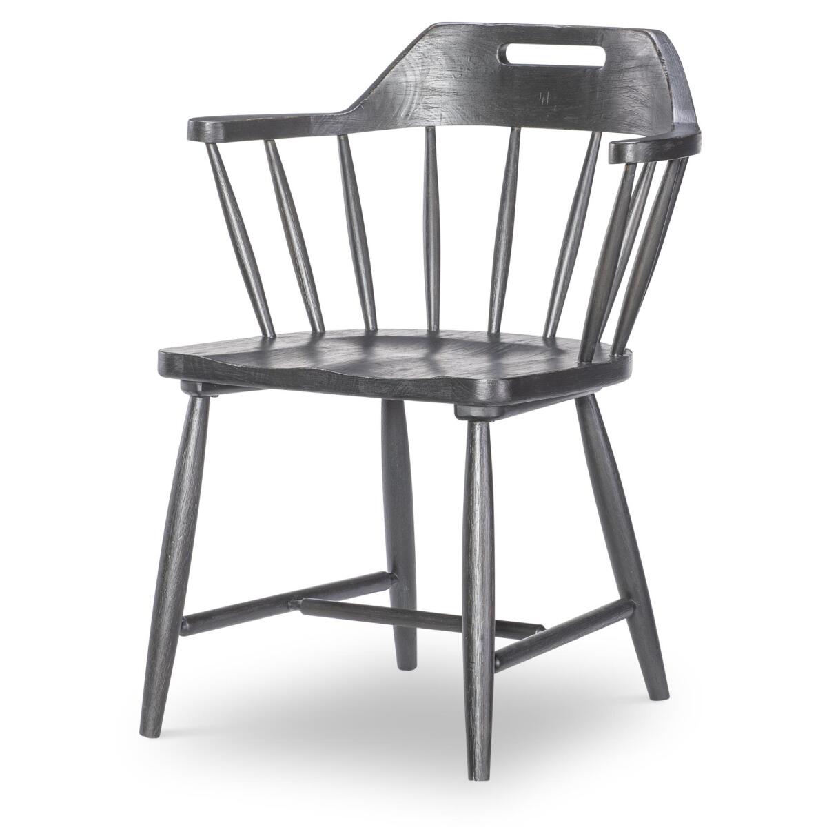 9ac131f0c1cf251db359746133731a71 Spindle Back Arm Chair W. Handle Cut Out - Image 1