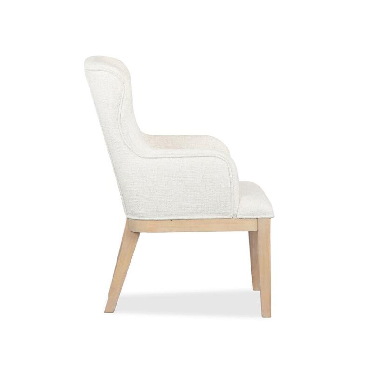 Somerset Dining Arm Chair w/Upholstered Seat & Back(2/ctn) Chairs & Benches Brown 10