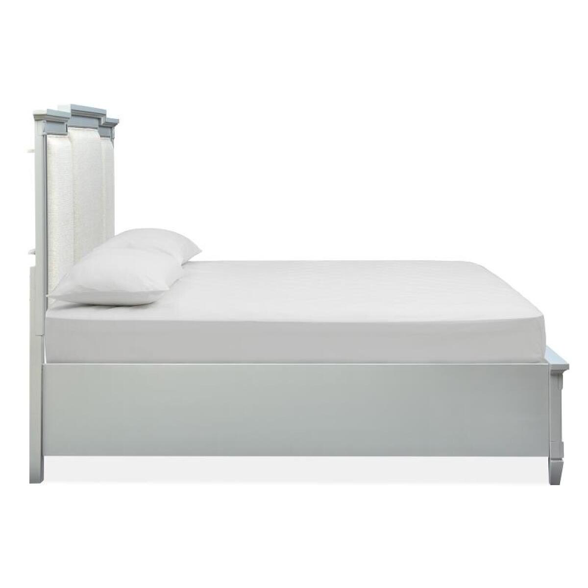 Glenbrook B5668-55A Queen Panel Storage Bed w/Upholstered Headboard - Image 5
