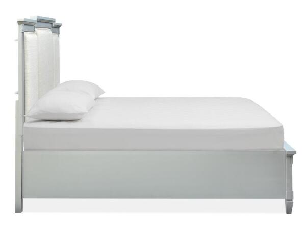 Glenbrook B5668-55A Queen Panel Storage Bed w/Upholstered Headboard - Image 5