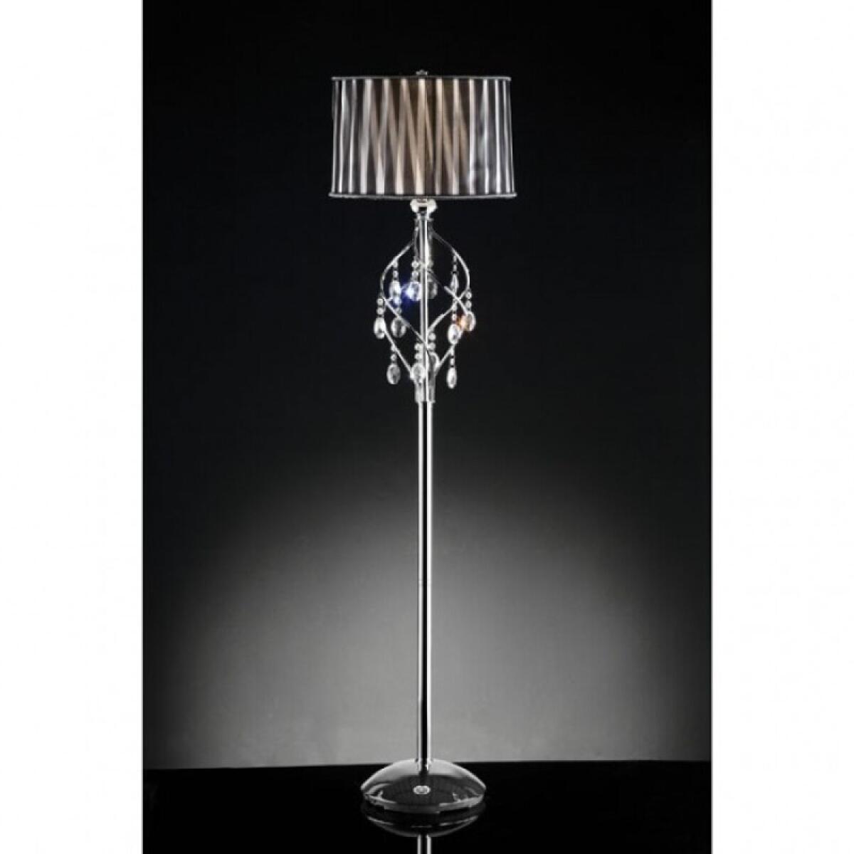 Arya Floor Lamp Lighting Black/Chrome 5