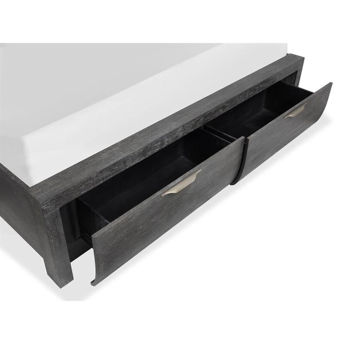 Kinsley Complete King Panel Storage Bed - Image 5