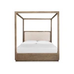 Westbourne Wood Cal.King Poster Bed Rails + Long Canopies SU