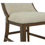 Upholstered Host Side Chair (2/ctn) Chairs & Benches Brown 18