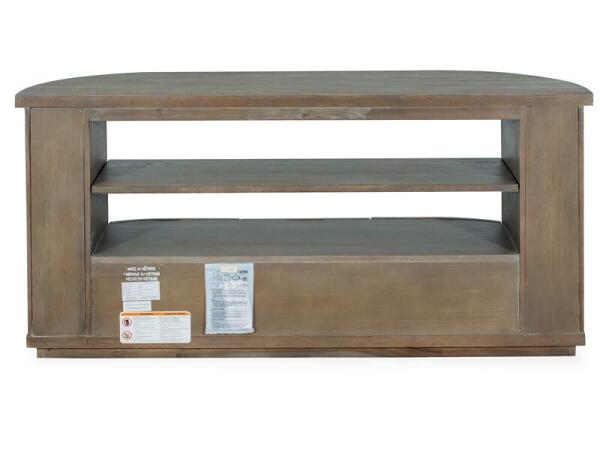 Bosley Lt. Brown Demilune Console - Image 11