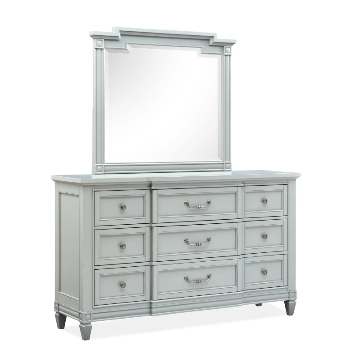 Lyon B5688-2040 Drawer Dresser with Landscape Mirror - Image 2