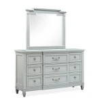 Lyon B5688-2040 Drawer Dresser with Landscape Mirror - Image 2