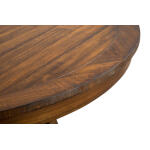 52″ Round Dining Table Dining Tables Brown 11