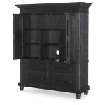 Armoire 4-drawers Dressers Black 16