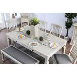 Georgia Bench Chairs & Benches Antique White/Gray 14