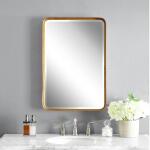 Crofton Vanity Mirror, Gold - Image 4
