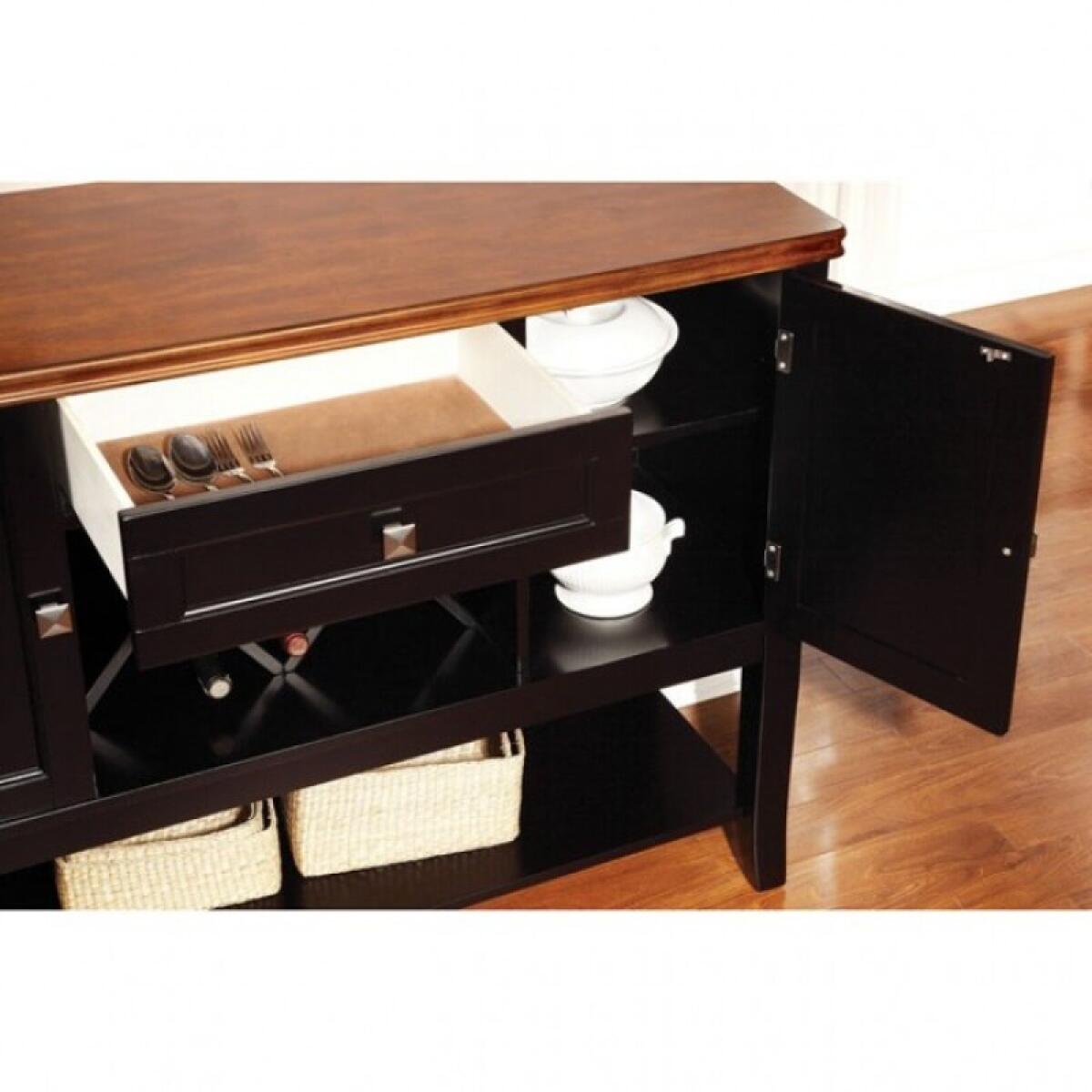 Dover Server Dining Storage Black 6