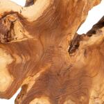 Bahati Wood Sculpture, Natural - Image 9