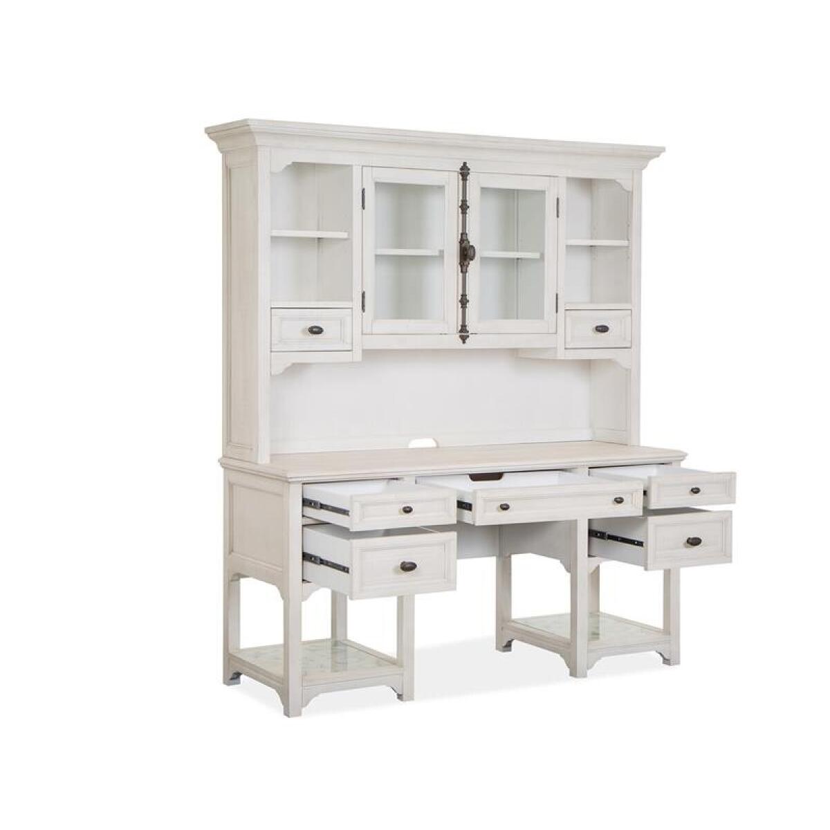 Bronwyn Desk Desks Alabaster, Toasted Nutmeg 8