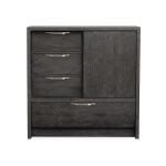 Kinsley Drawer Dresser Dressers Black Heron, Oslo Pewter Fabric
