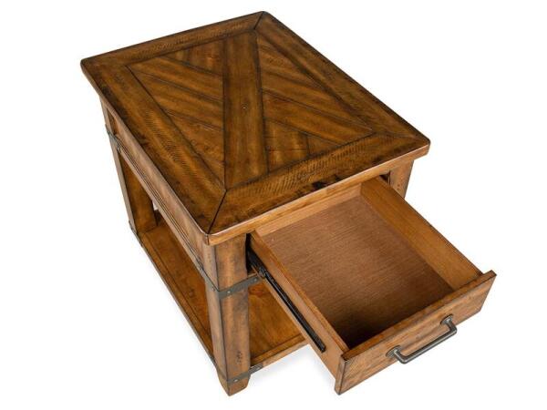 Chesterfield Rectangular End Table - Image 5