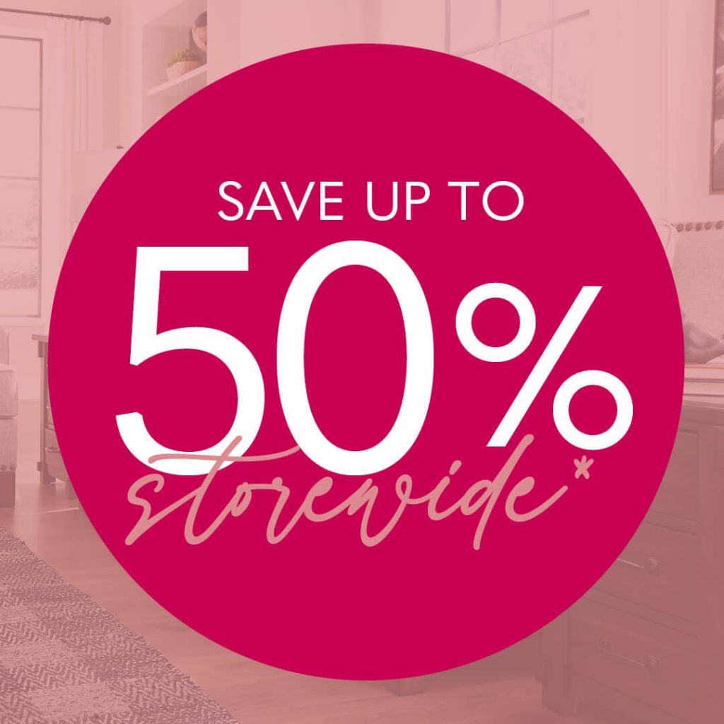 Save Up to 50% Off Storewide*