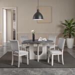 Oberto 5 Pc Round Dining Table Set - Image 3