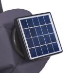 Xico 8 Ft Square Umbrella w/ Double Top w/ LED Light + 37" Large Base - Image 11