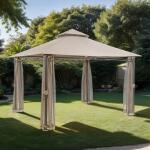 Arosa Outdoor Pop-Up Canopy 10′ X 10′ Outdoor Accessories Beige