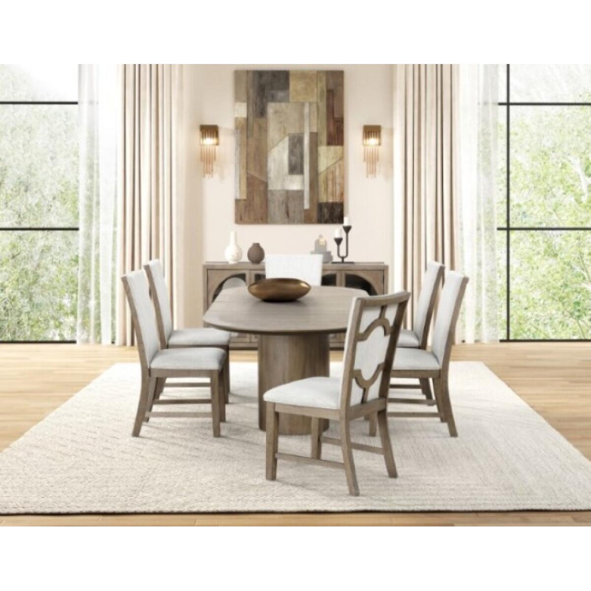 Clements Dining Table Dining Tables Cream 6