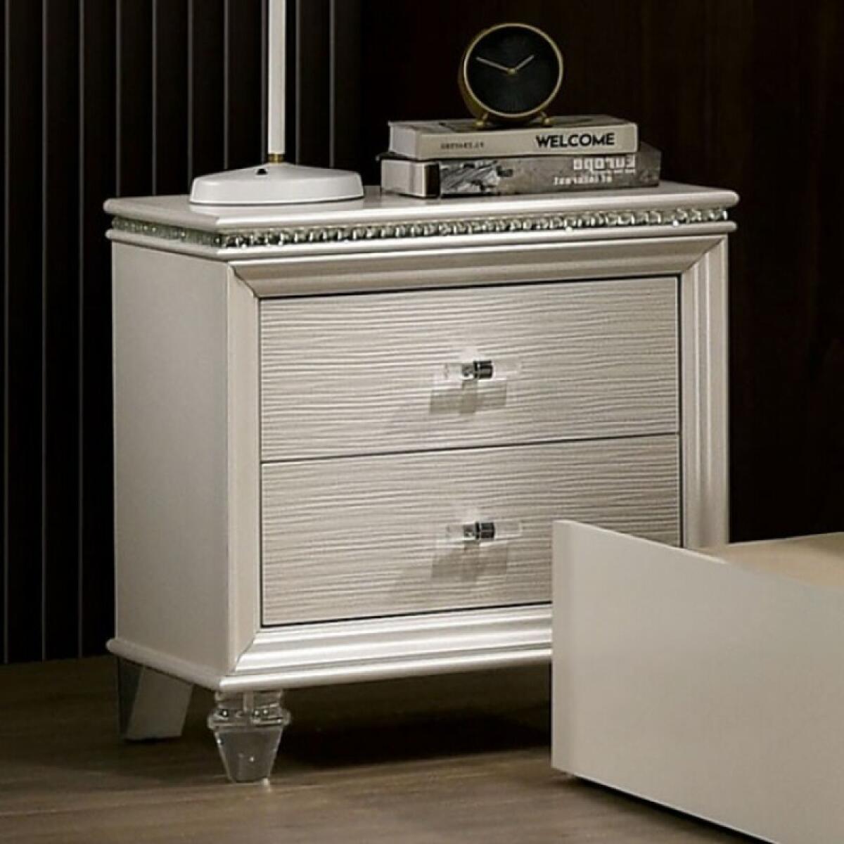 Allie Night Stand Youth Nightstands Cream 4