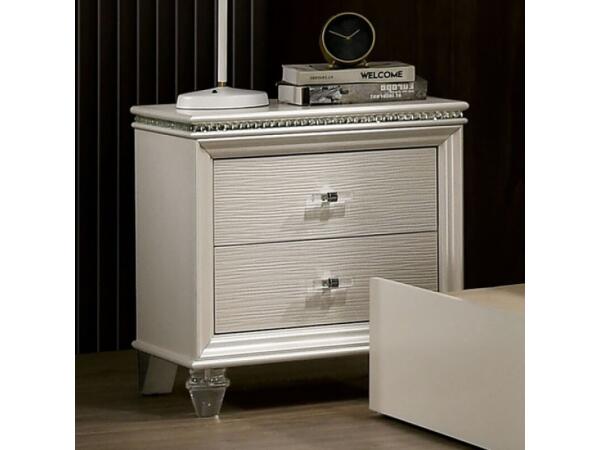 Allie Night Stand Youth Nightstands Cream