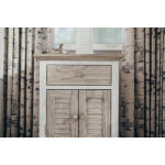 Islamorada 1-drawer / 2-door Electrified Coastal Nightstand - Image 20