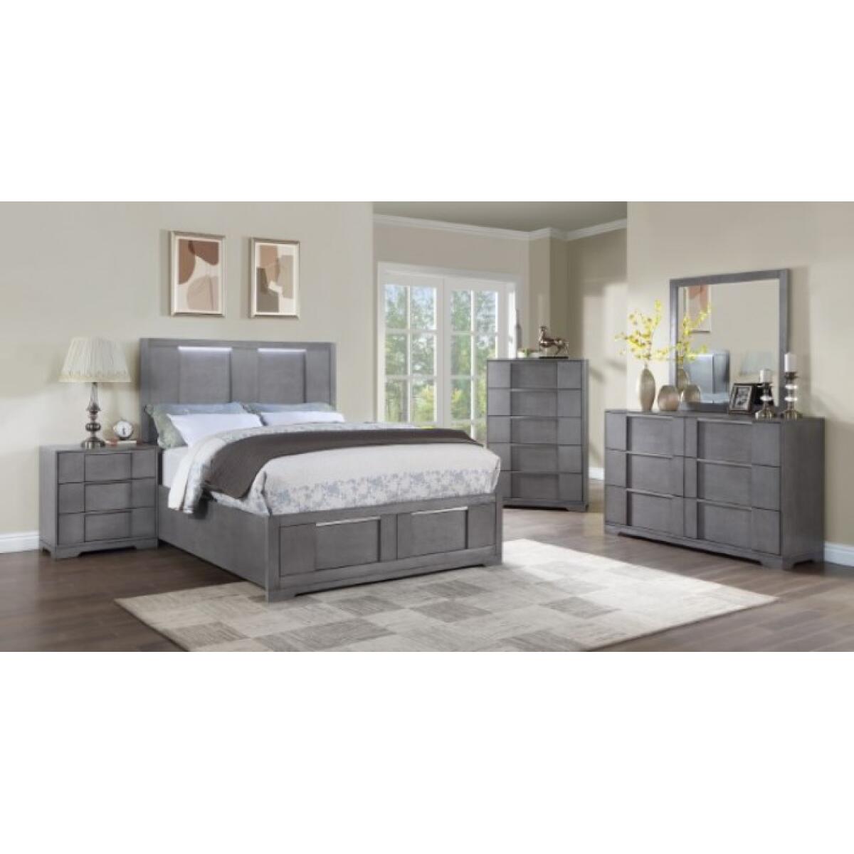 Regulus 4 Pc Queen Bedroom Set - Image 3