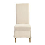 Linen Slip Covered Parsons Chair - Image 4