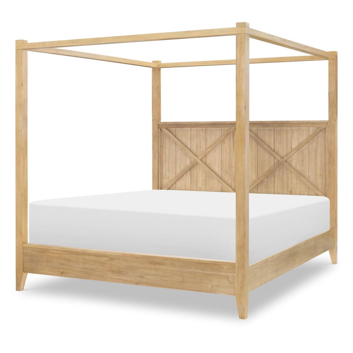 Complete Canopy Bed King 6/6 - Image 2
