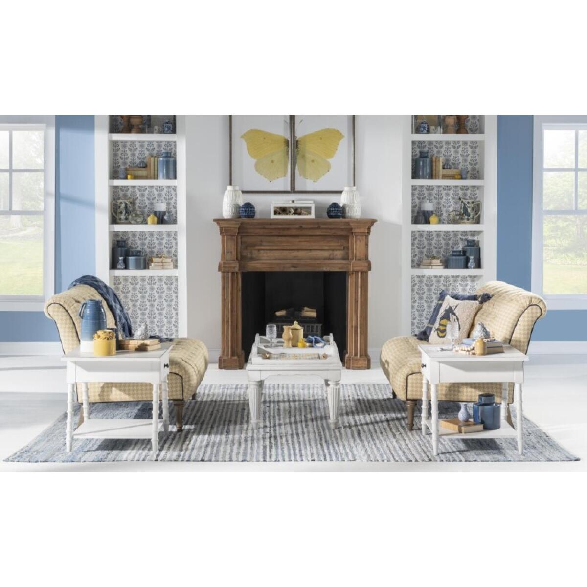 Splayed Bobbin Leg 1 Drw End Table - Image 5