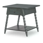 Splayed Bobbin Leg 1 Drw End Table