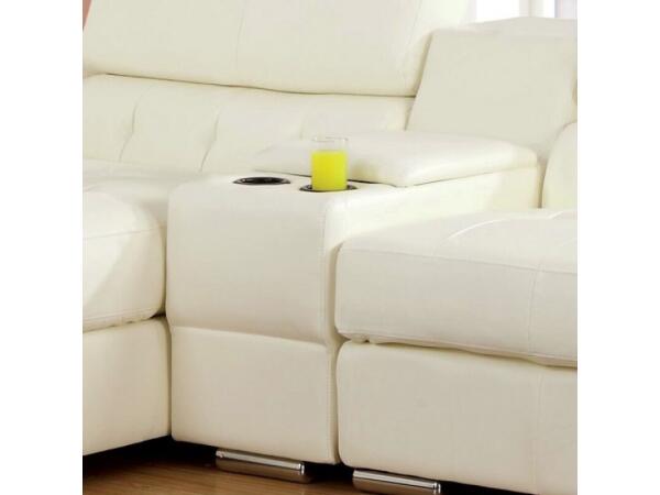 Floria Console Sectional Parts Cream