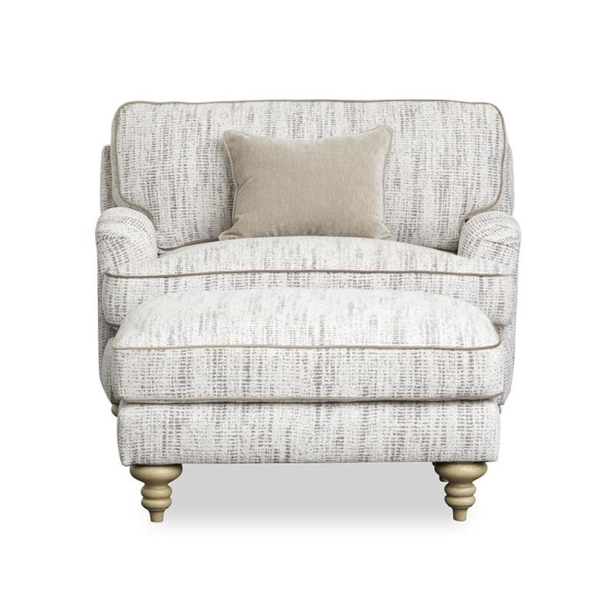 Christi Oyster Accent 1 1/2 Chair - Image 8